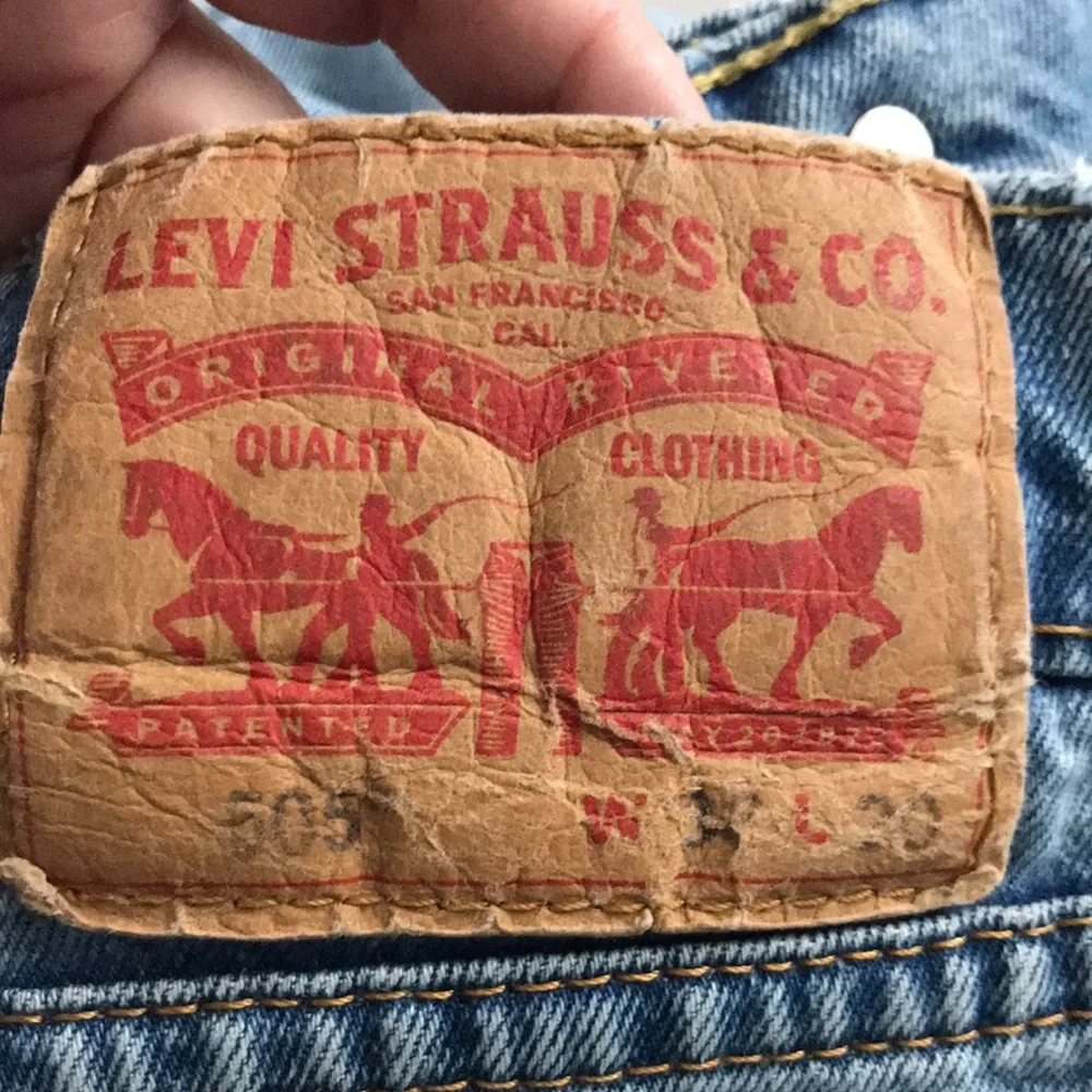 LEVIS 505 REGULAR FIT MEN'S JEANS | 38/30